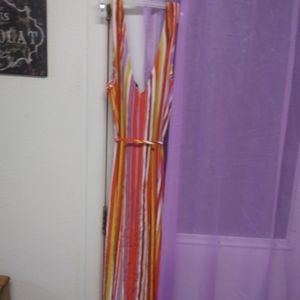 Forever 21 2x striped summer dress